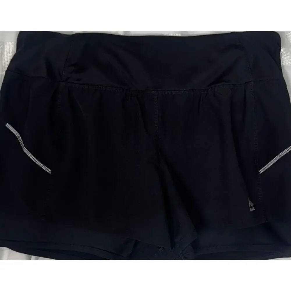 RBX Performance Womens Medium Black  Skort with Shorts Under
